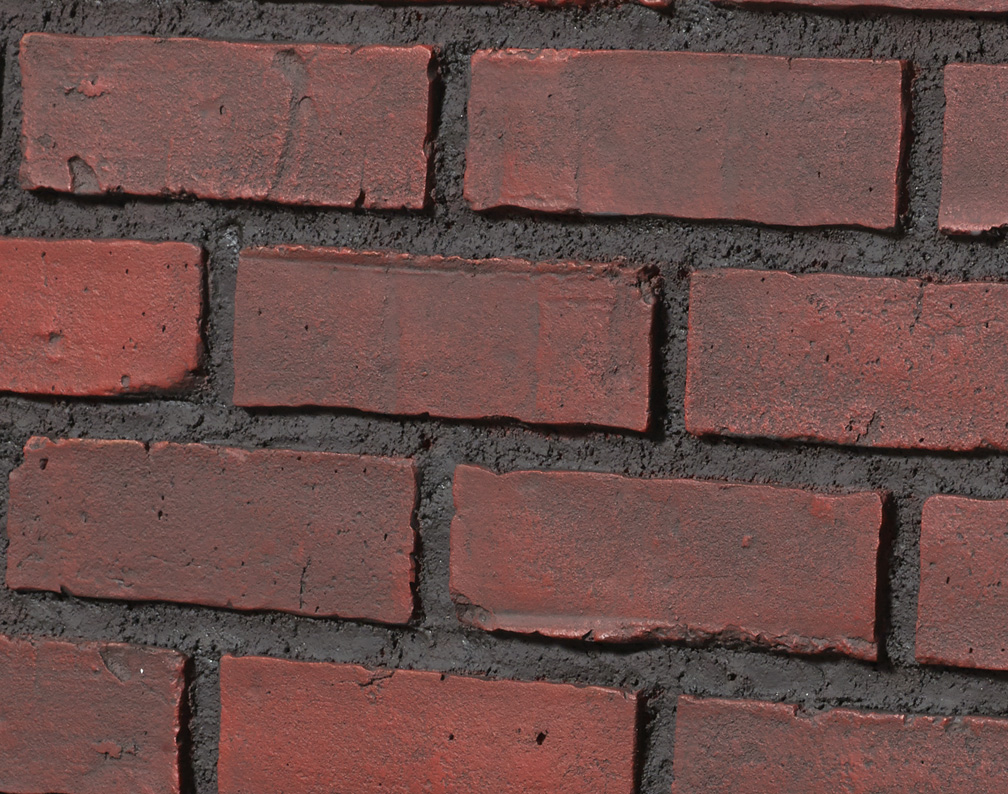 Historic Brick - Dark Red - Dark Grout